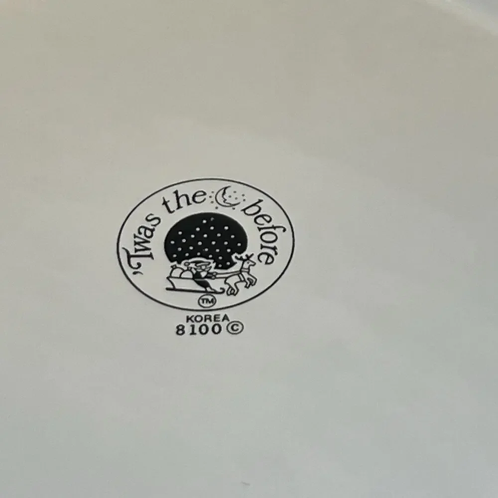 RARE Noritake Twas the Night Before Christmas 12
